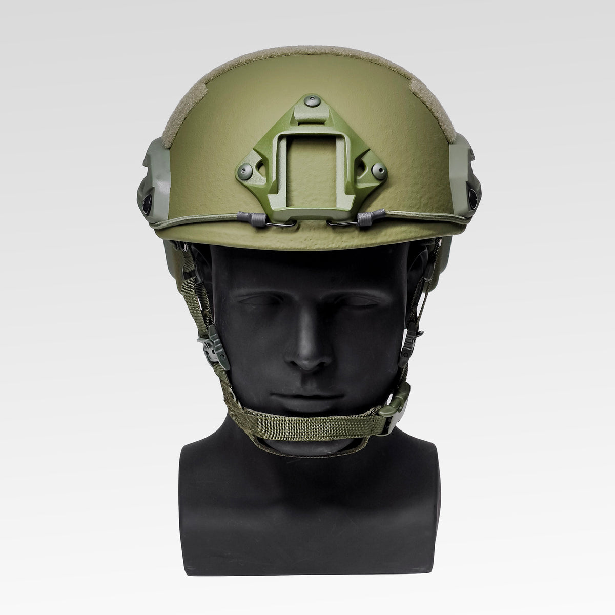 CCGK VAST RF rifle-rated high-cut ballistic helmet_front view