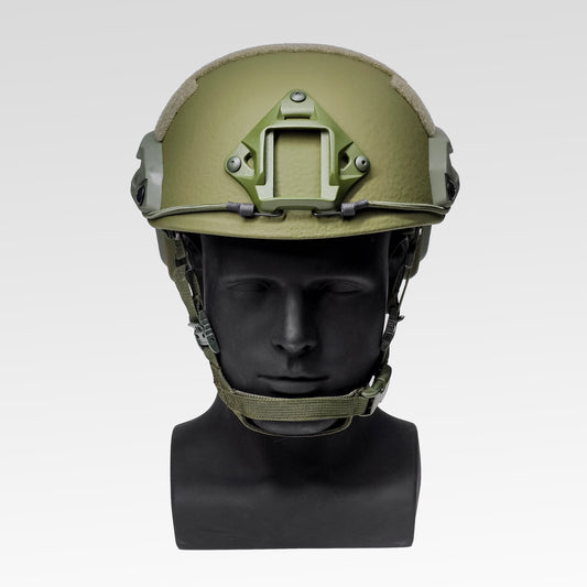 CCGK VAST RF rifle-rated high-cut ballistic helmet_front view