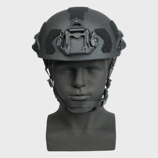 CCGK VAST NEXT N50 high-cut NIJ IIIA ballistic helmet_front view_black