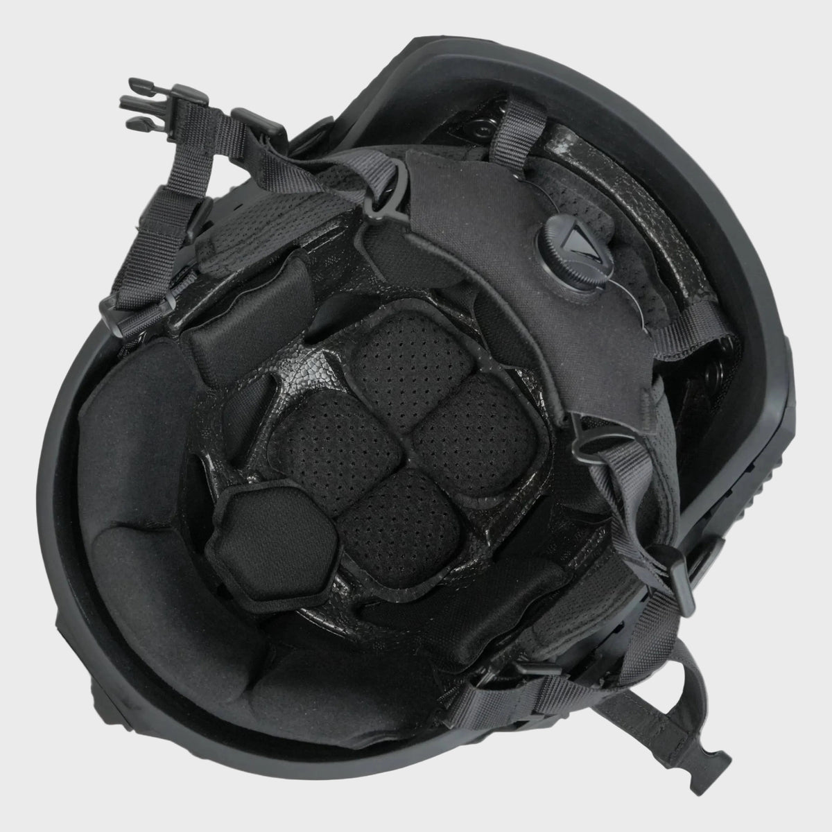 CCGK VAST NEXT N50 high-cut NIJ IIIA ballistic helmet_inner view_black