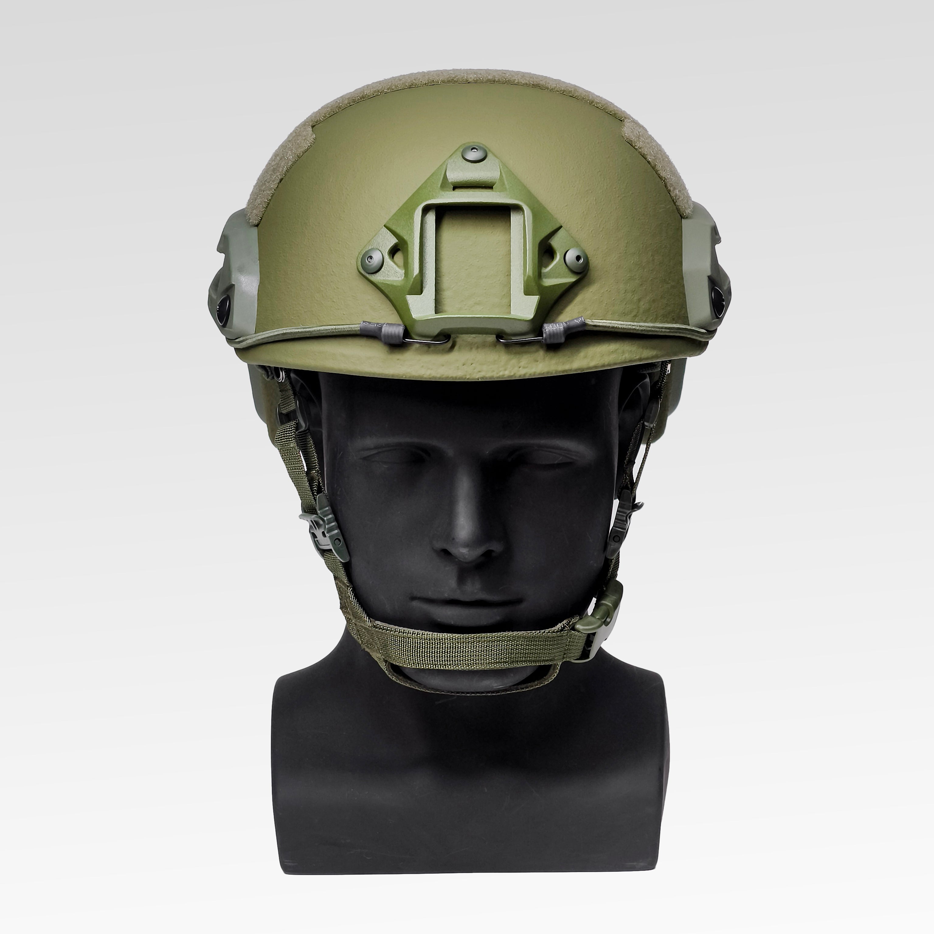 CCGK VAST RF rifle-rated high-cut ballistic helmet_front view