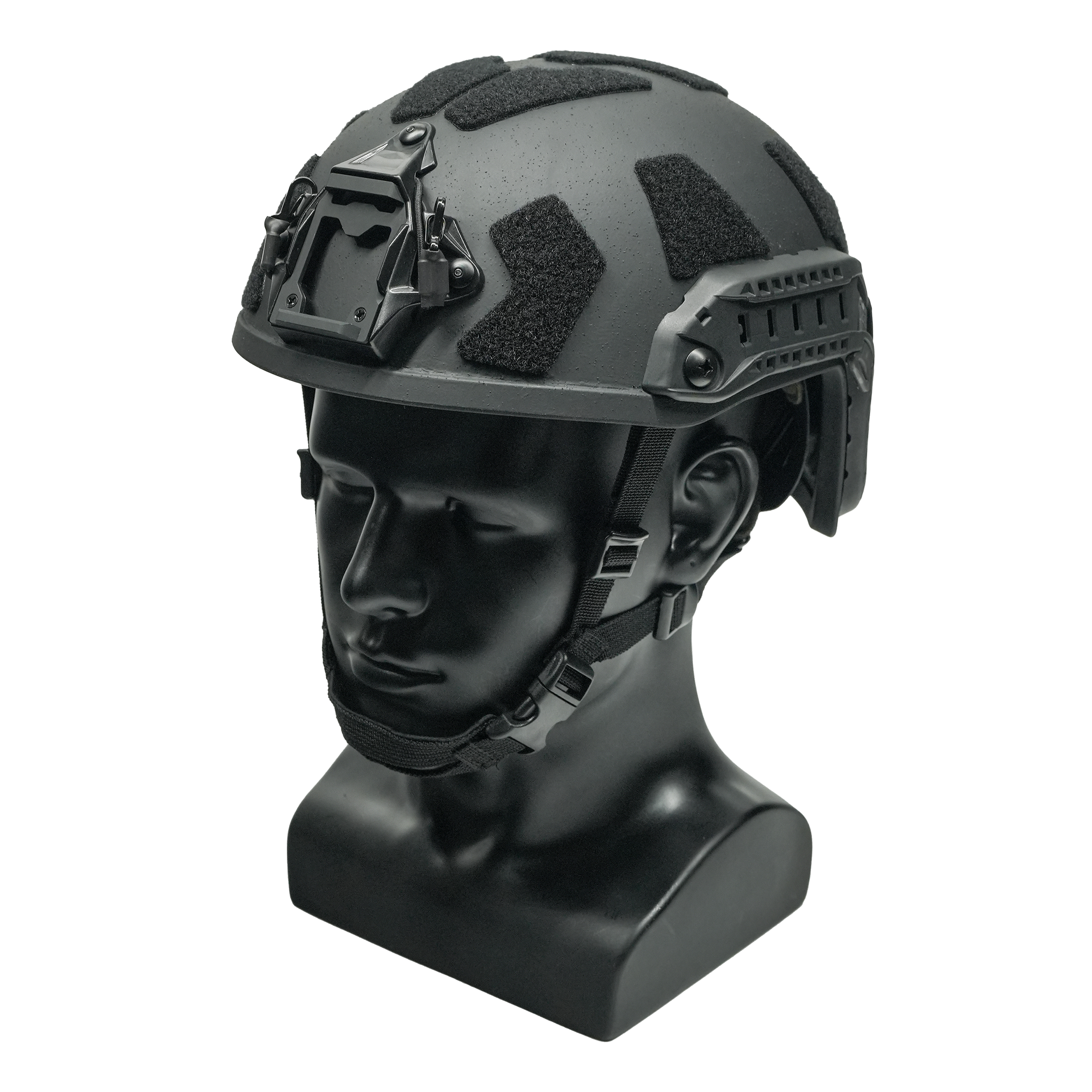 Vast Core high cut ballistic helmet_black 45 view