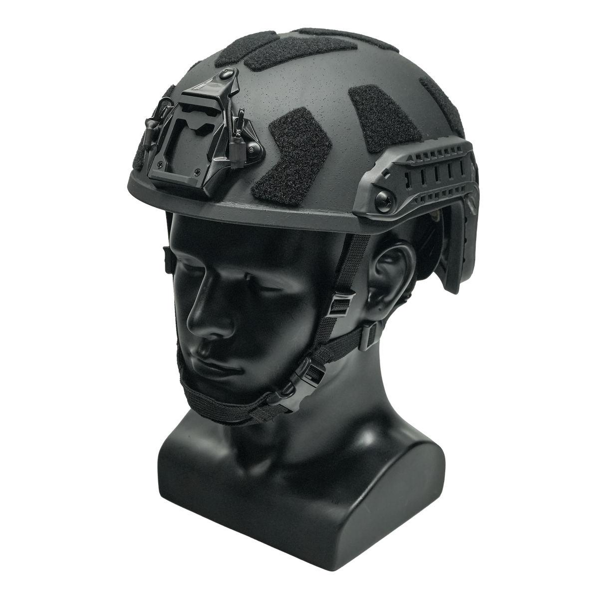 Vast Core high cut ballistic helmet_black 45 view