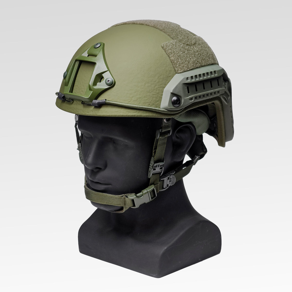 CCGK VAST RF rifle-rated high-cut ballistic helmet_45 view