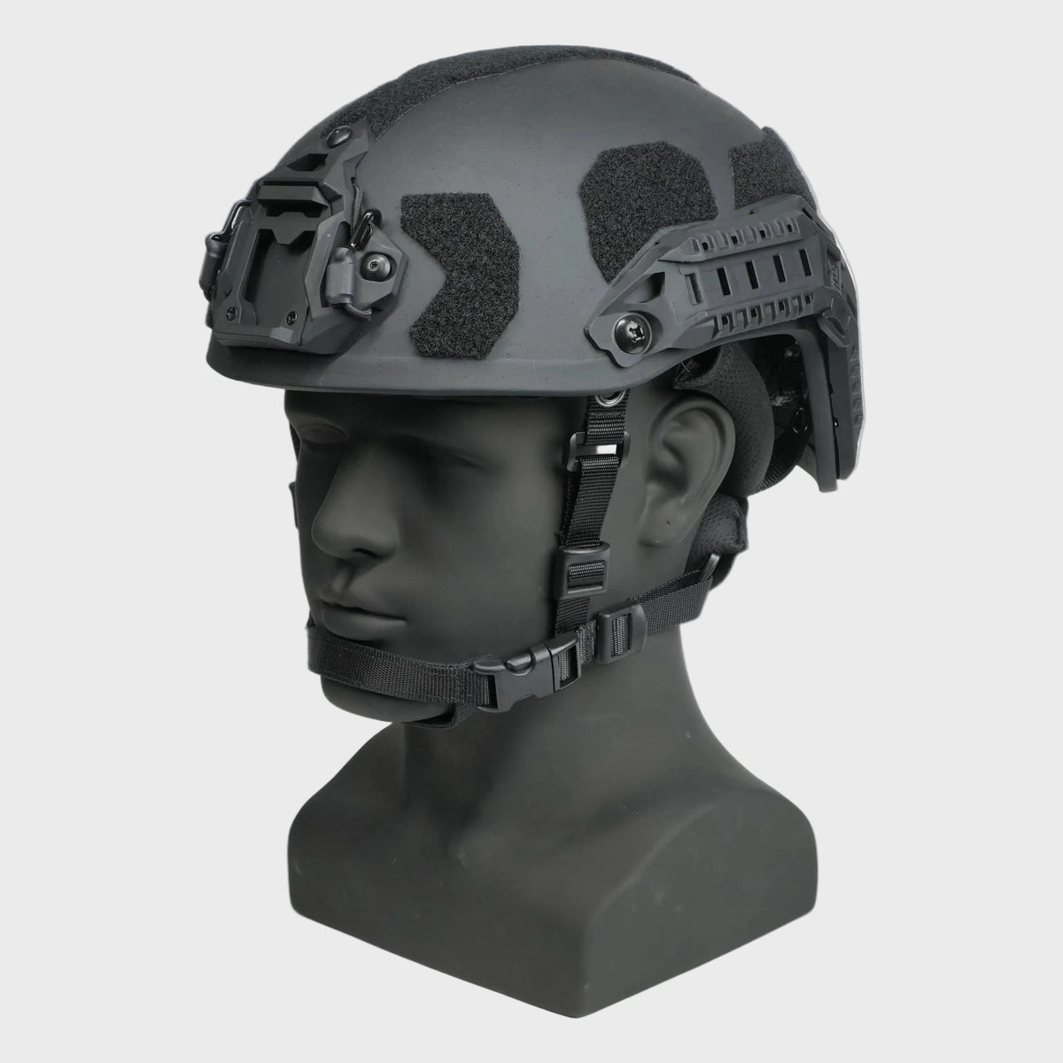CCGK VAST NEXT N50 high-cut NIJ IIIA ballistic helmet_45 view_black