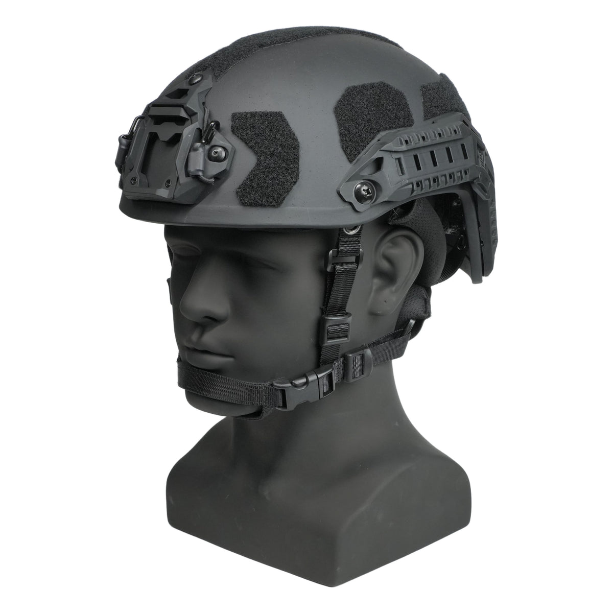 CCGK VAST NEXT N50 super high-cut NIJ IIIA ballistic helmet_45 view_black