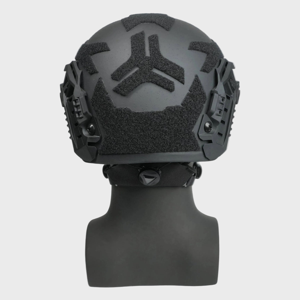 CCGK VAST NEXT N50 high-cut NIJ IIIA ballistic helmet_back view_black