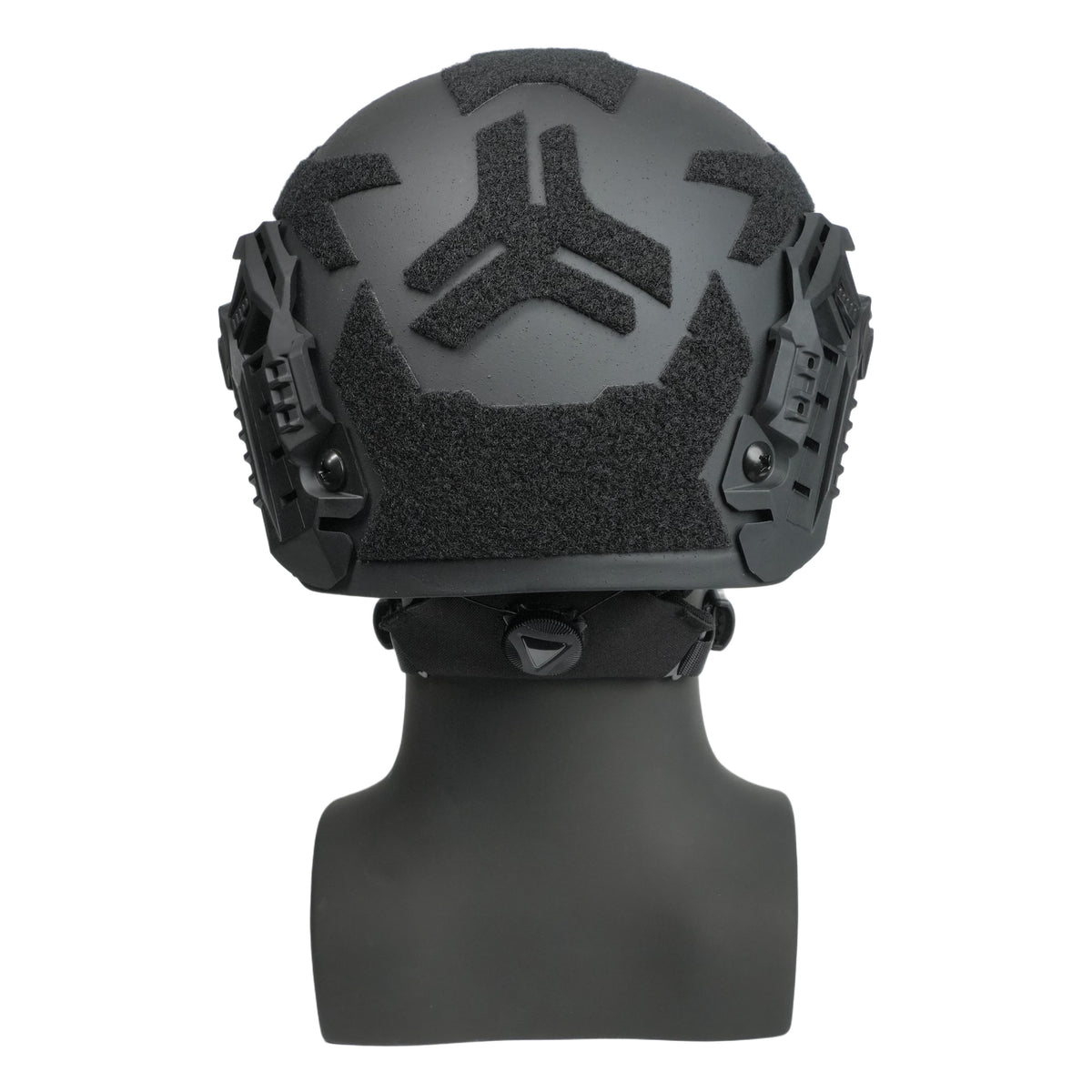CCGK VAST NEXT N50 super high-cut NIJ IIIA ballistic helmet_back view_black