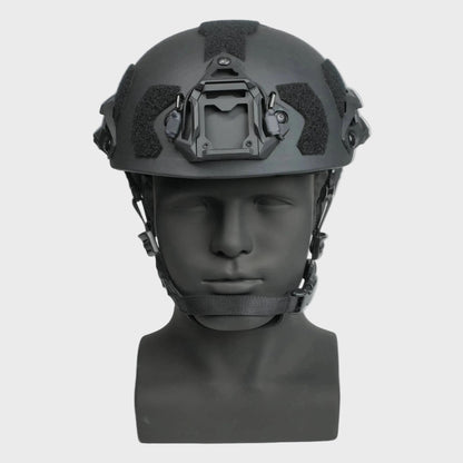 CCGK VAST NEXT N50 high-cut NIJ IIIA ballistic helmet_front view_black