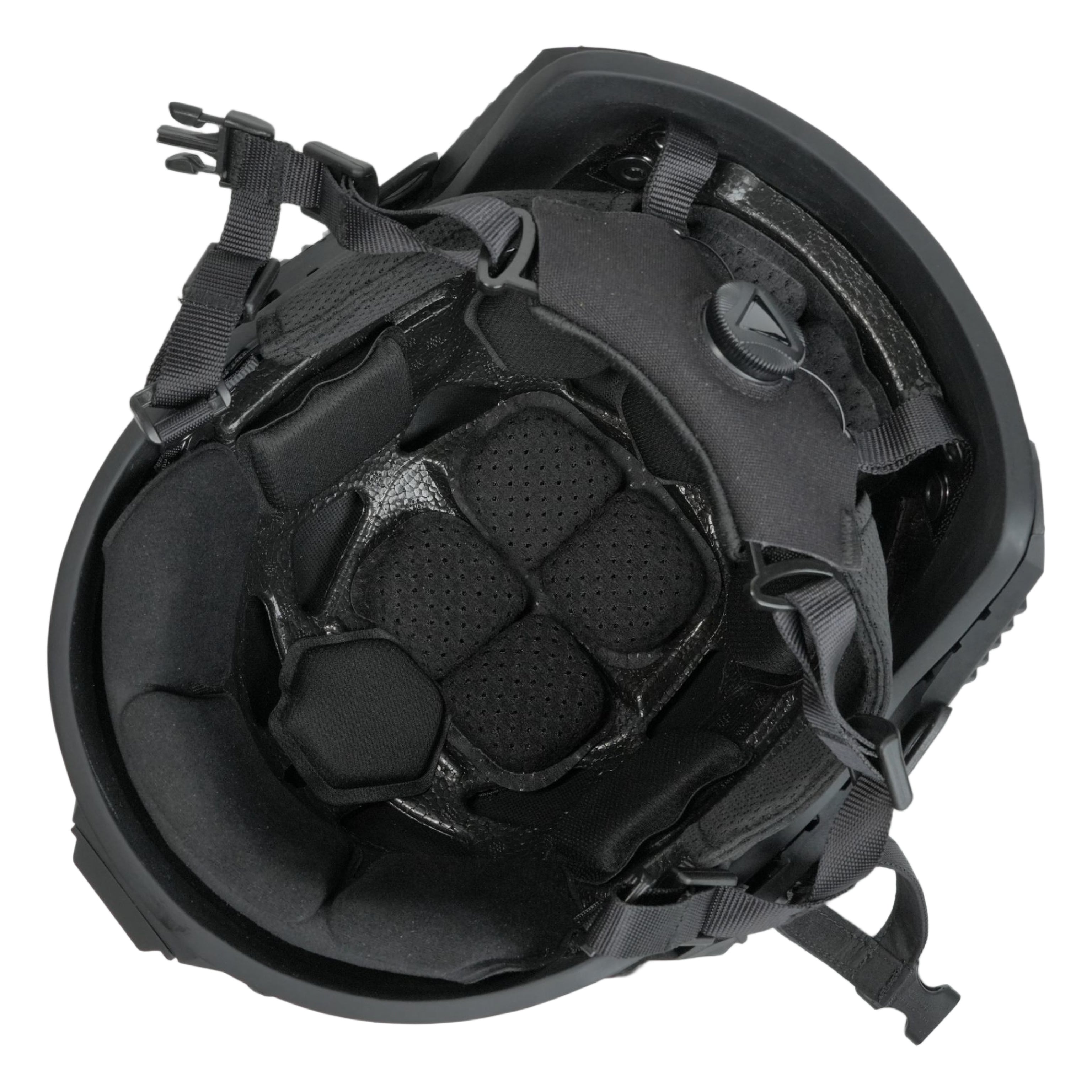CCGK VAST NEXT N50 super high-cut NIJ IIIA ballistic helmet_inner view_black